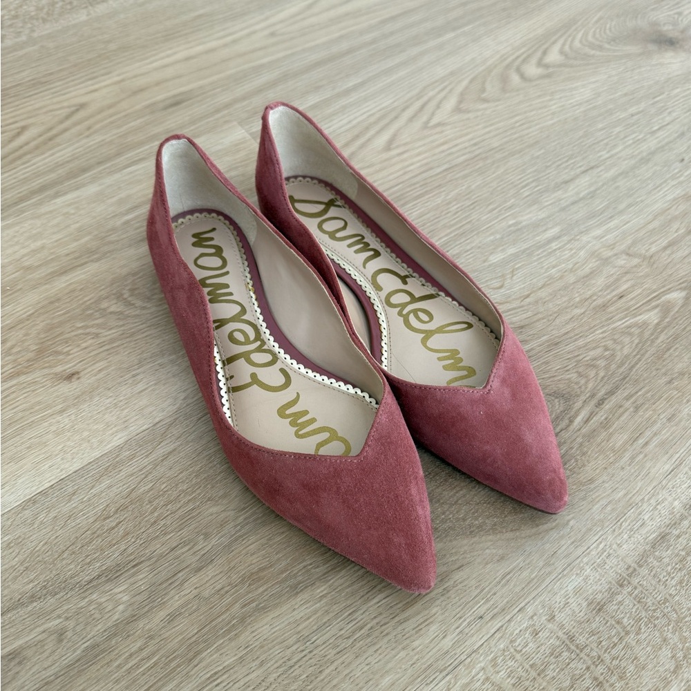 Sam Edelman Mauve Suede Loafers